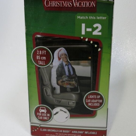 Clark Griswold Car Buddy Christmas Vacation Inflatable Airblown New in Box - Picture 5 of 5